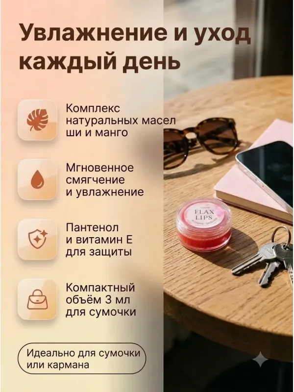 Бальзам для губ FlaxLips