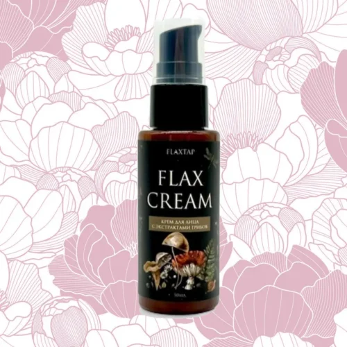 Крем для лица с экстрактами грибов FlaxCream