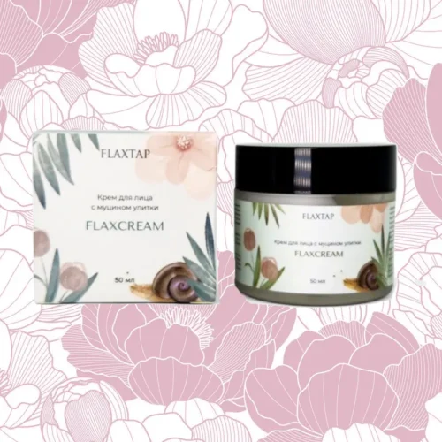 Крем с муцином улитки FlaxCream