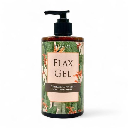 Очищающий гель для умывания FlaxGel, 460 мл