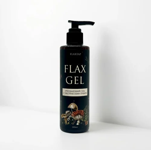 Очищающий гель с экстрактами грибов FlaxGel