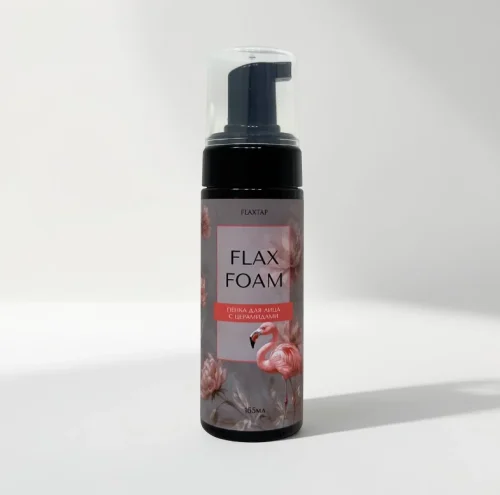 Пенка для лица с церамидами FlaxFoam