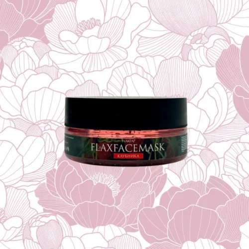 Маска Клубника FlaxFaceMask