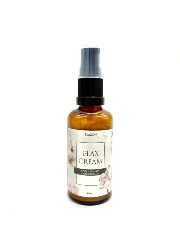 Крем для лица с церамидами FlaxCream (ФлаксКрем)